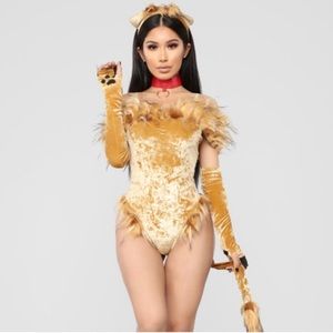 A Scaredy Lion Costume